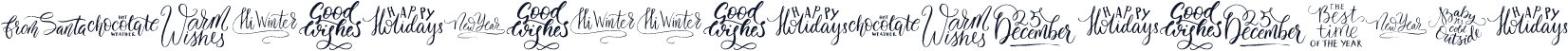 Winter lettering Regular