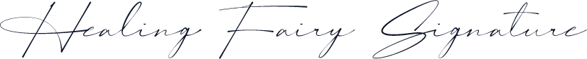 Healing Fairy Signature