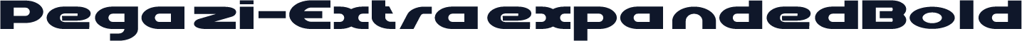 Pegazi-ExtraexpandedBold