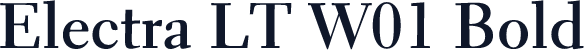 Electra LT W01 Bold