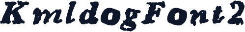 KmldogFont2