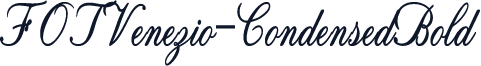 FOTVenezio-CondensedBold