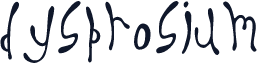 Dysprosium