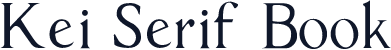 Kei Serif Book