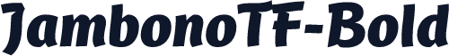 JambonoTF-Bold
