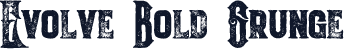 Evolve Bold Grunge
