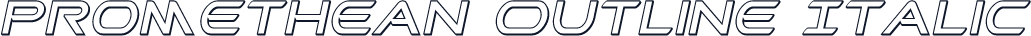 Promethean Outline Italic