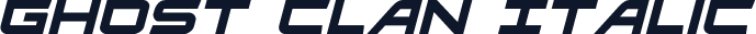 Ghost Clan Italic
