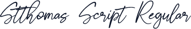 Stthomas Script Regular