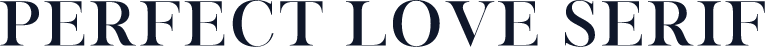 Perfect Love Serif