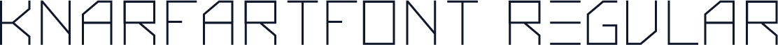 KnarfArtFont-Regular