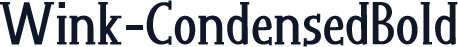 Wink-CondensedBold