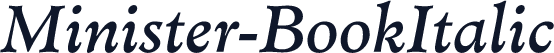 Minister-BookItalic