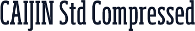 CAIJIN Std Compressed