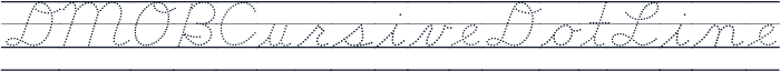 DMOBCursiveDotLine