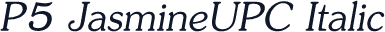 P5 JasmineUPC Italic