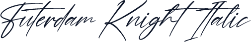 Futerdam Knight Italic