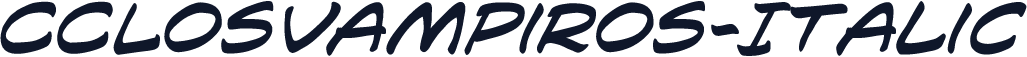 CCLosVampiros-Italic
