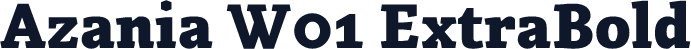 Azania W01 ExtraBold