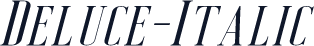Deluce-Italic
