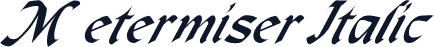 Metermiser Italic