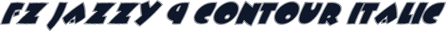 FZ JAZZY 9 CONTOUR ITALIC