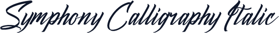 Symphony Calligraphy Italic