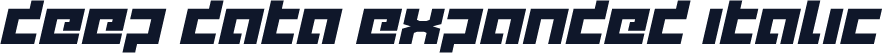 deep data expanded italic