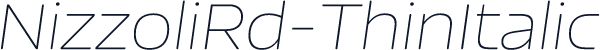 NizzoliRd-ThinItalic