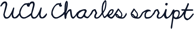 UCU Charles script