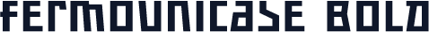 FermoUnicase Bold