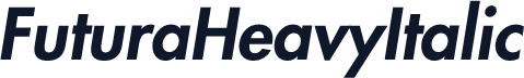 FuturaHeavyItalic