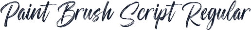 Paint Brush Script Regular