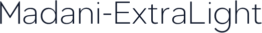 Madani-ExtraLight