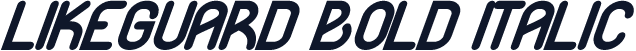 Likeguard Bold Italic