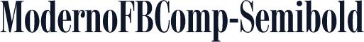 ModernoFBComp-Semibold