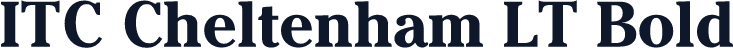 ITC Cheltenham LT Bold