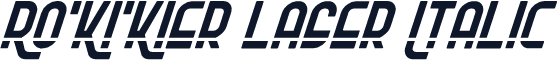 Ro'Ki'Kier Laser Italic