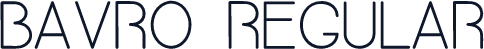 Bavro Regular