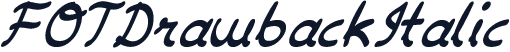 FOTDrawbackItalic