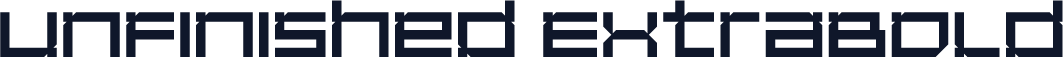 Unfinished ExtraBold