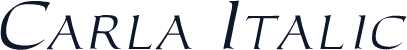 Carla Italic