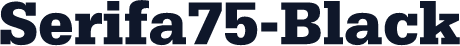 Serifa75-Black