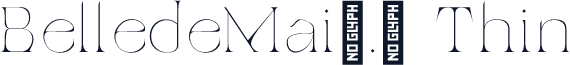 BelledeMai4.0 Thin