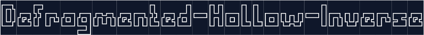 Defragmented-Hollow-Inverse