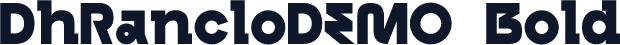 DhRancloDEMO-Bold
