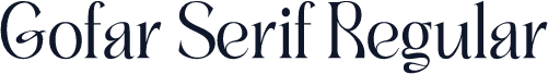 Gofar Serif Regular