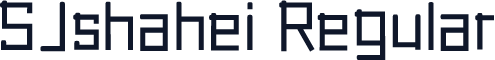 SJshahei Regular