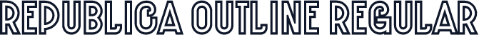 Republica Outline Regular