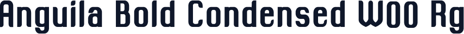 Anguila Bold Condensed W00 Rg